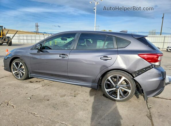 4S3GTAM67P3702674 2023 SUBARU IMPREZA Charcoal Հետևի ձախ