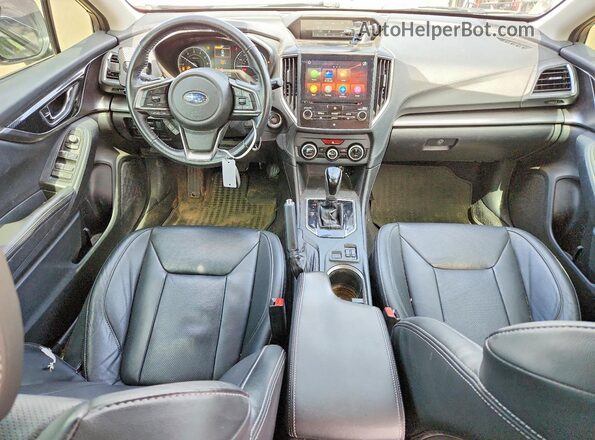 4S3GTAS60K3710725 2019 SUBARU IMPREZA Gray Dashboard view