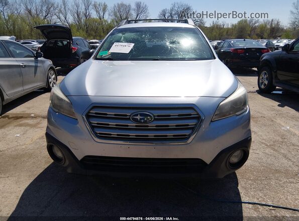 4S4BSAAC1H3235496 2017 SUBARU OUTBACK Серебряный Вид щитка приборов