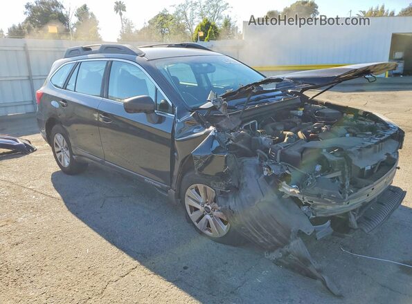 4S4BSAAC2J3300779 2018 SUBARU OUTBACK Black Delantero derecho