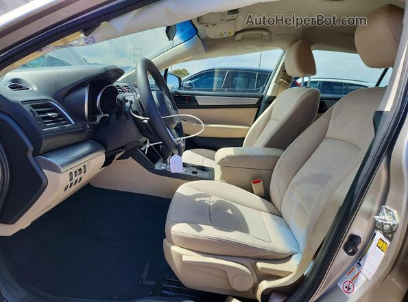 4S4BSAAC5J3258379 2018 SUBARU OUTBACK Silver Widok wnętrza z przodu