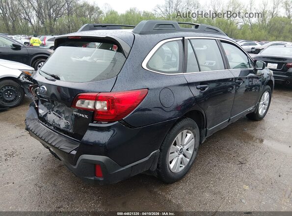 4S4BSAAC8J3393646 2018 SUBARU OUTBACK Blue Tył prawy
