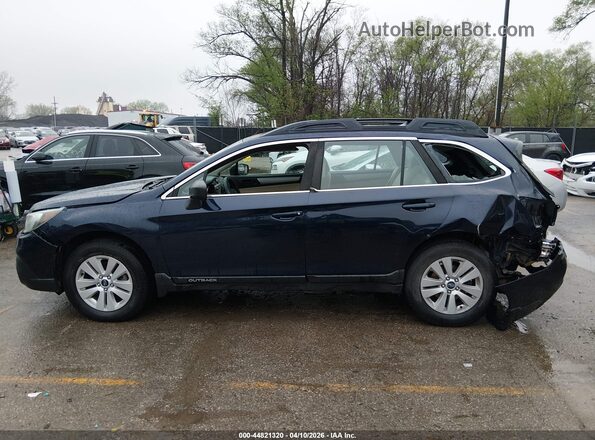 4S4BSAAC8J3393646 2018 SUBARU OUTBACK Blue Widok wnętrza 360 stopni