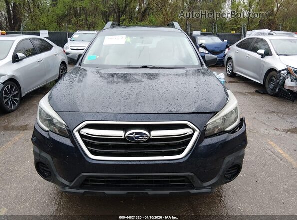 4S4BSAAC8J3393646 2018 SUBARU OUTBACK Blue Widok zestawu wskaźników