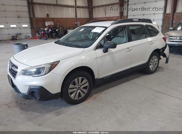 4S4BSABC2K3373473 2019 SUBARU OUTBACK White Front left