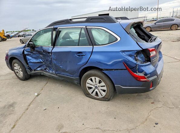 4S4BSABC7K3397218 2019 SUBARU OUTBACK Blue უკანა მარცხენა