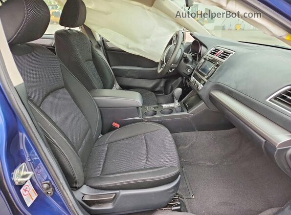 4S4BSABC7K3397218 2019 SUBARU OUTBACK Blue წინა სალონის ხედი
