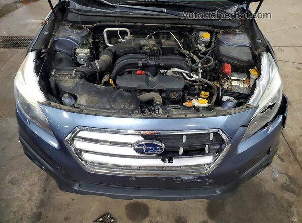 4S4BSACC2H3320666 2017 SUBARU OUTBACK Blue Engine compartment view