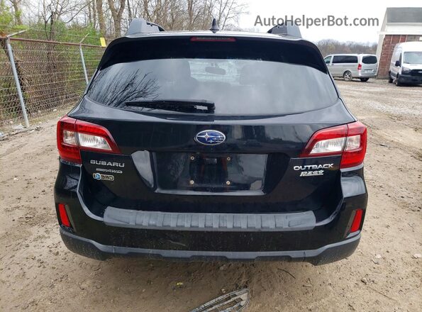 4S4BSADC3H3254062 2017 SUBARU OUTBACK Black Հետևի տեսք