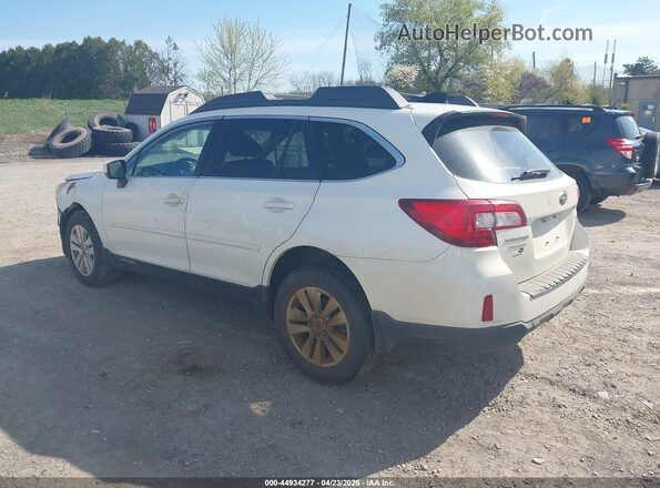4S4BSADC8G3279943 2016 SUBARU OUTBACK White Հետևի ձախ