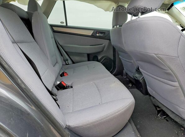 4S4BSAFC4K3296258 2019 SUBARU OUTBACK Gray Widok wnętrza z tyłu