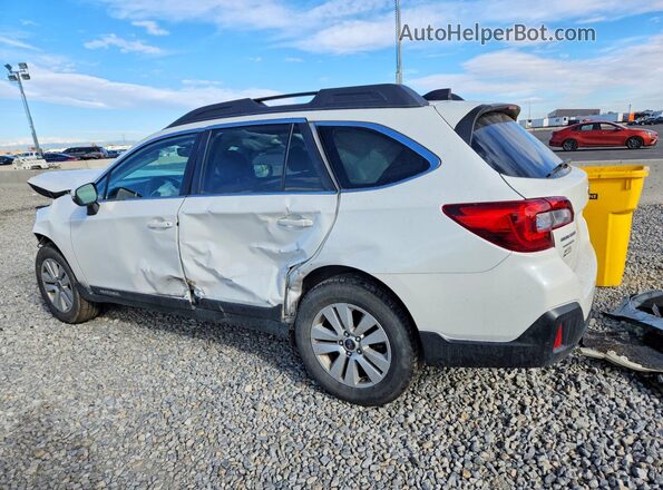 4S4BSAFC9K3369799 2019 SUBARU OUTBACK White Trasero izquierdo