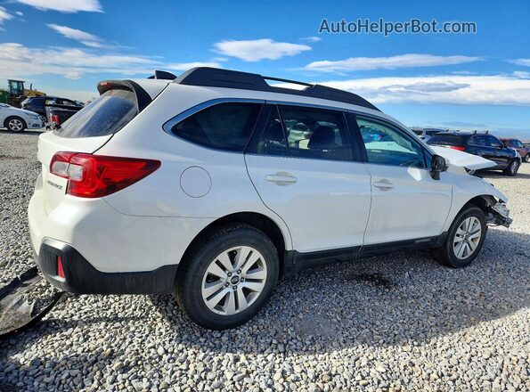 4S4BSAFC9K3369799 2019 SUBARU OUTBACK White Trasero derecho