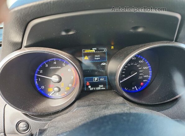 4S4BSAFC9K3369799 2019 SUBARU OUTBACK White Vista del cuadro de instrumentos