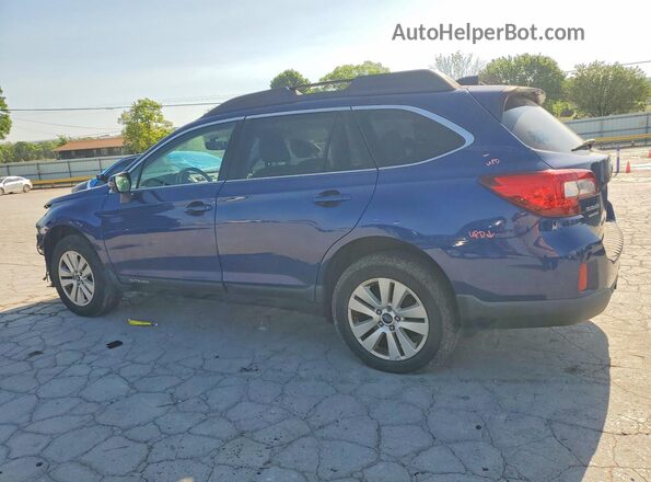 4S4BSAHC2H3333717 2017 SUBARU OUTBACK Blue Задня ліва чверть