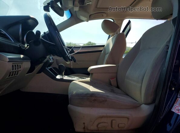 4S4BSAHC2H3333717 2017 SUBARU OUTBACK Blue Вид салону спереду