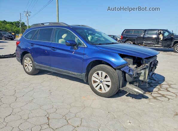 4S4BSAHC2H3333717 2017 SUBARU OUTBACK Blue Передня права чверть