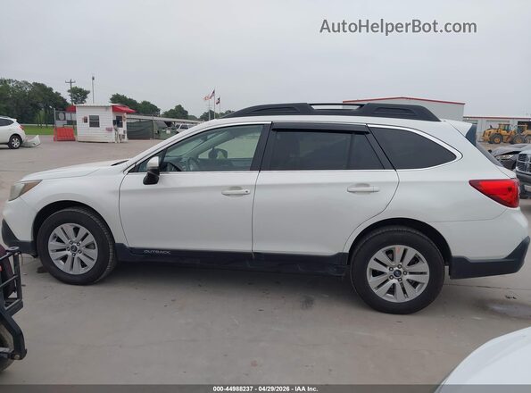 4S4BSAHC2J3233655 2018 SUBARU OUTBACK Белый Панорамный вид салона 360°