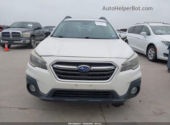 4S4BSAHC2J3233655 2018 SUBARU OUTBACK Белый Вид щитка приборов