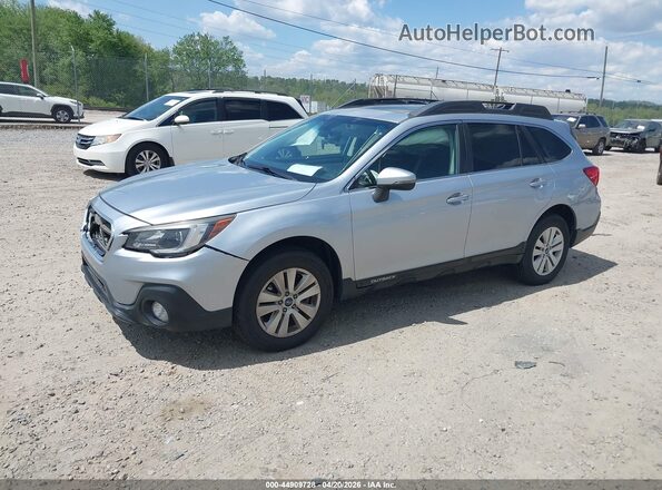 4S4BSAHC2K3331618 2019 SUBARU OUTBACK Silver Przód lewy