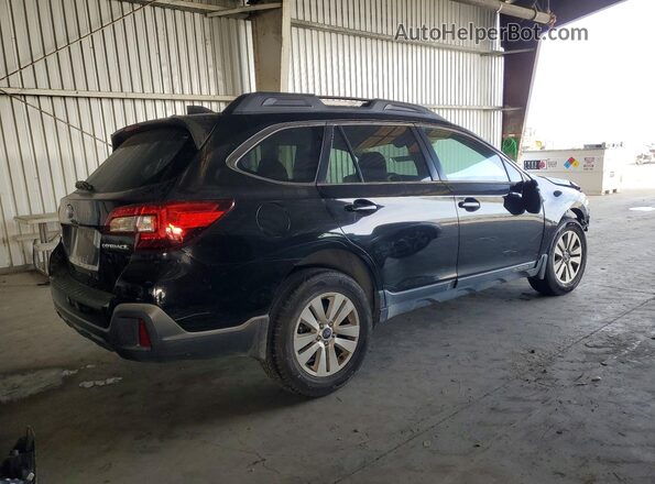 4S4BSAHC6K3205665 2019 SUBARU OUTBACK Black Tył prawy