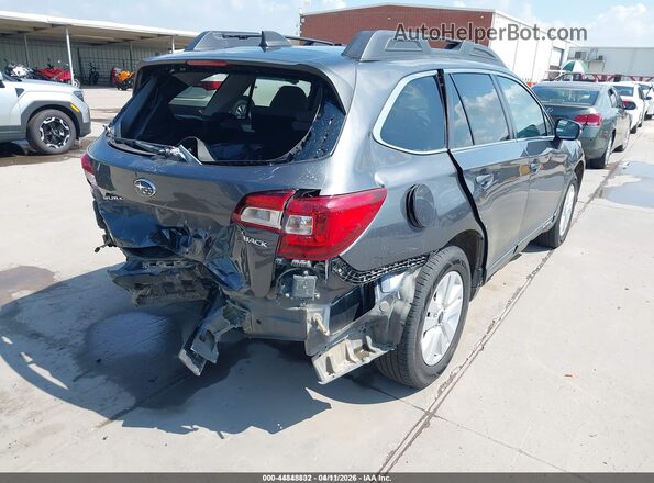 4S4BSAHC7K3294971 2019 SUBARU OUTBACK Серый Задняя правая четверть