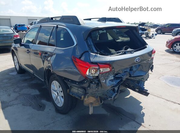 4S4BSAHC7K3294971 2019 SUBARU OUTBACK Серый Задняя левая четверть