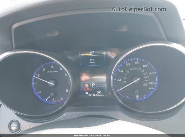 4S4BSAHC7K3294971 2019 SUBARU OUTBACK Серый Вид задних сидений