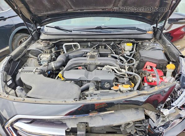 4S4BSAJC5K3384310 2019 SUBARU OUTBACK Black Vista del compartimento del motor