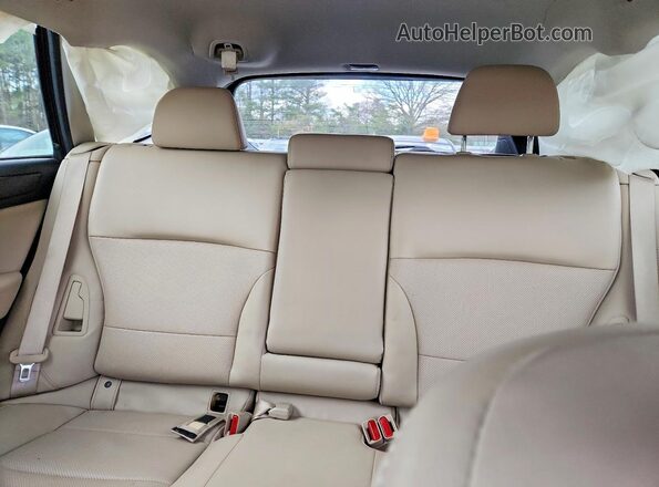 4S4BSAJC5K3384310 2019 SUBARU OUTBACK Black Vista de los asientos traseros