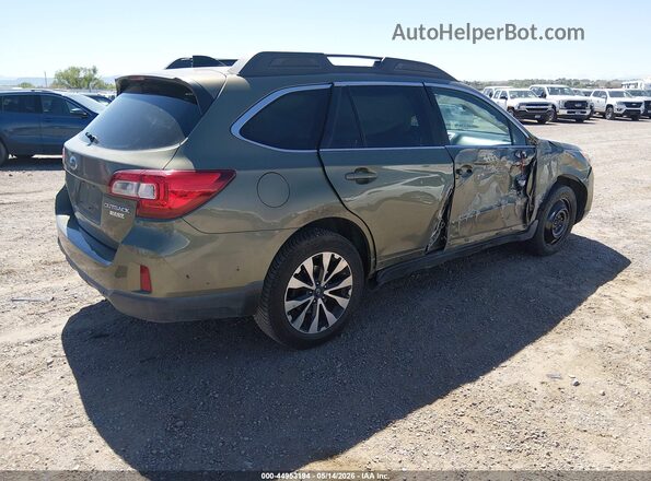 4S4BSAJC7G3327520 2016 SUBARU OUTBACK Зеленый 