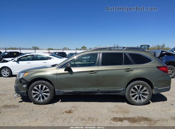 4S4BSAJC7G3327520 2016 SUBARU OUTBACK Зеленый 