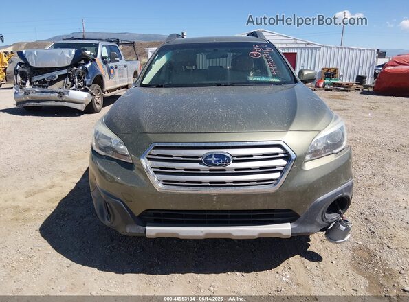 4S4BSAJC7G3327520 2016 SUBARU OUTBACK Зеленый 