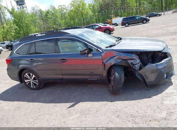 4S4BSAKC0J3233338 2018 SUBARU OUTBACK Gray Սալոնի 360 աստիճան տեսք