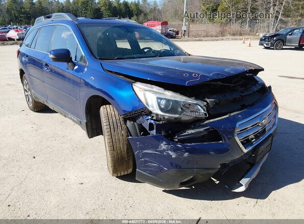 4S4BSANC2H3296804 2017 SUBARU OUTBACK Blue წინა ხედი