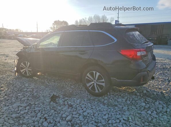 4S4BSANC2K3316802 2019 SUBARU OUTBACK Black Tył lewy