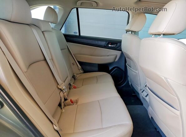 4S4BSANC5K3389355 2019 SUBARU OUTBACK Green Widok wnętrza z tyłu