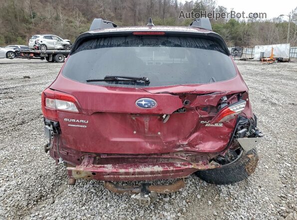 4S4BSANC7H3363364 2017 SUBARU OUTBACK Maroon Вид ззаду