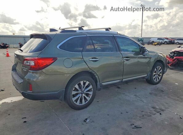 4S4BSATCXH3280997 2017 SUBARU OUTBACK Green Trasero derecho