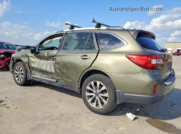 4S4BSATCXH3280997 2017 SUBARU OUTBACK Green Trasero izquierdo