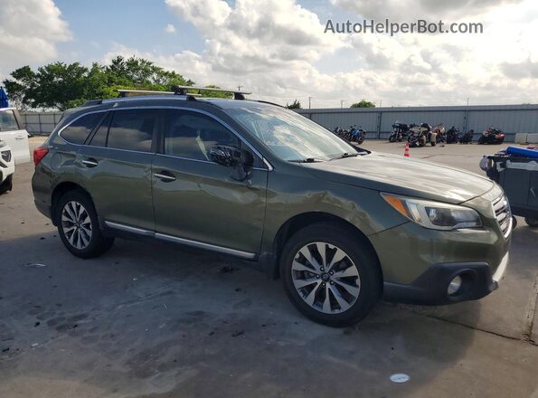 4S4BSATCXH3280997 2017 SUBARU OUTBACK Green Delantero derecho
