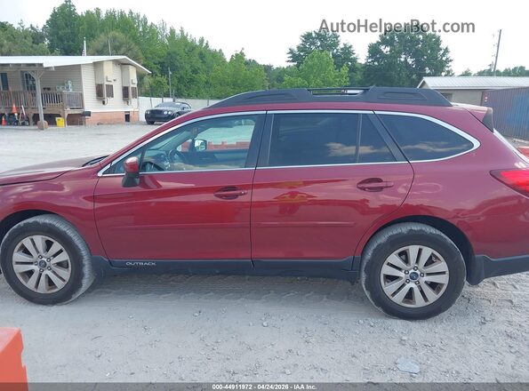 4S4BSBDC7G3243652 2016 SUBARU OUTBACK Burgundy Front view