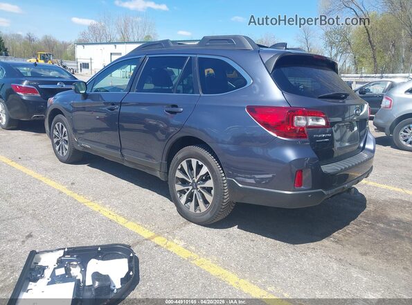 4S4BSENC5H3378128 2017 SUBARU OUTBACK Gray Trasero izquierdo