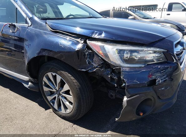 4S4BSETC4J3340575 2018 SUBARU OUTBACK Blue Front view