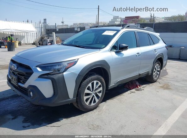 4S4BTADC2S3304485 2025 SUBARU OUTBACK Silver Передня ліва чверть
