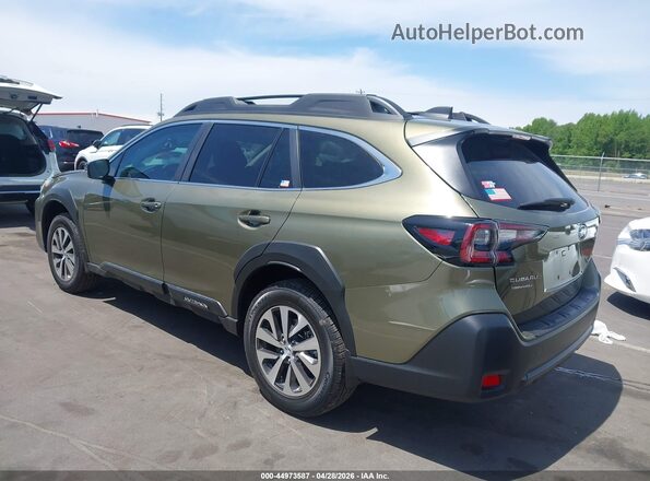 4S4BTADC5S3317747 2025 SUBARU OUTBACK Green Հետևի ձախ