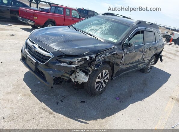 4S4BTAEC2L3204645 2020 SUBARU OUTBACK Black Przód lewy