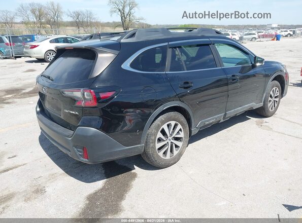 4S4BTAEC2L3204645 2020 SUBARU OUTBACK Black Tył prawy