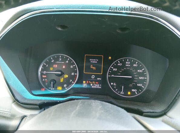 4S4BTAEC2L3204645 2020 SUBARU OUTBACK Black Widok tylnych siedzeń
