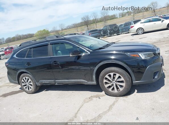 4S4BTAEC2L3204645 2020 SUBARU OUTBACK Black Widok wnętrza z tyłu